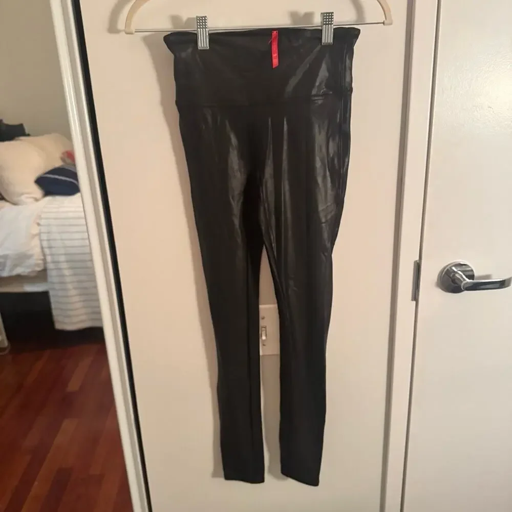Spanx Faux Leather Leggings - Picture 3 of 6